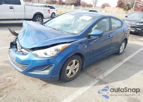 2015 Hyundai Elantra Se из США, поврежденный, VIN KMHDH4AE4FU389704